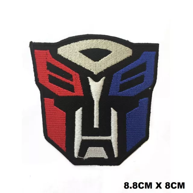 Transformer Superhero Movie Embroidered Patch Iron On/Sew On Patch Batch