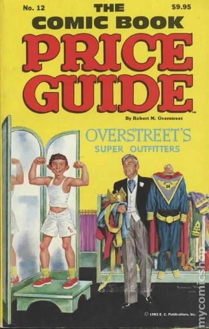 Overstreet Price Guide #12S VG 1982 Stock Image Low Grade