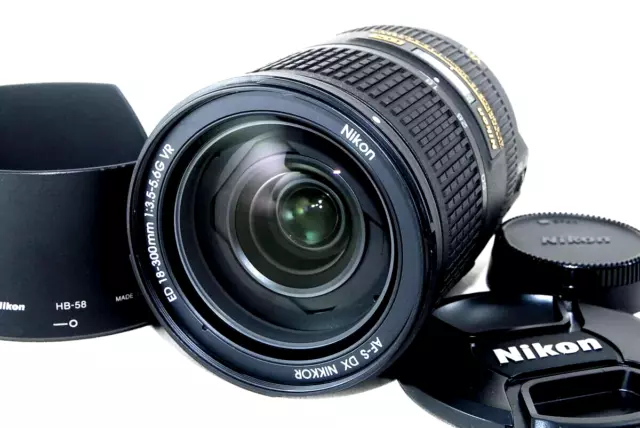 [Near Mint] Nikon NIKKOR 18-300mm F/3.5-5.6G AS DX SWM AF-S VR SIC IF ED Lens