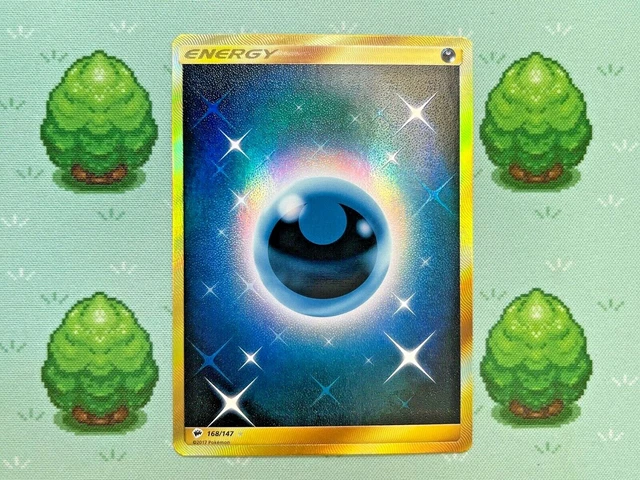 Pokemon - Darkness Energy - 168/147 - SM Burning Shadows - Secret Rare