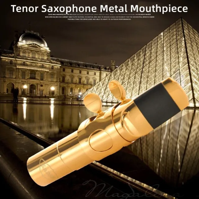 New Durable-Saxophone Mouthpiece 1pc Mouthpiece About 4 *4*10cm Ligature And Cap