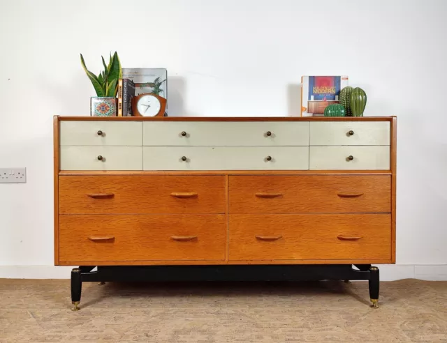 Vintage Retro G Plan E Gomme Chest of Drawers Sideboard Mid Century Del Avail