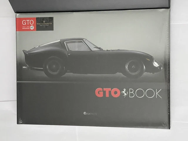 Ferrari GTO BOOK 45th Anniversary Moet Chandon Tour New Book 250 GTO Box 3