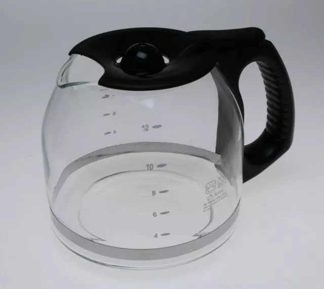 Genuine Morphy Richards Accents Coffee Maker Glass Jug With Lid 10027