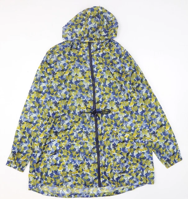 Rainy Days cappotto antipioggia floreale multicolore da donna taglia L cerniera