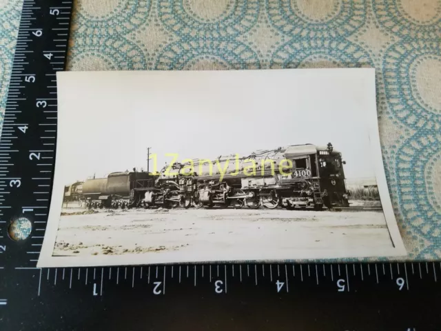 A417 VINTAGE ZUG MOTOR FOTO Eisenbahn SP 4100, LOS ANGELES, CA 1940