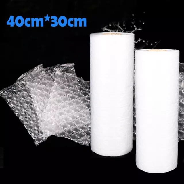 2 Rolls Air bubble Film Cushion Bubble Bubble Packing Shipping Sealing US