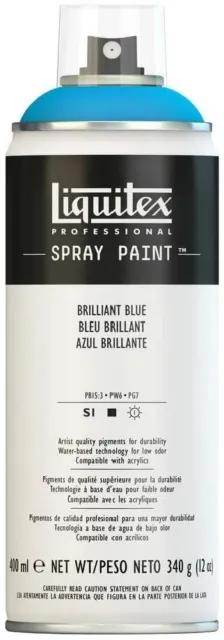 Liquitex Spray Paint 4450570 Brilliant Blue 400 ml