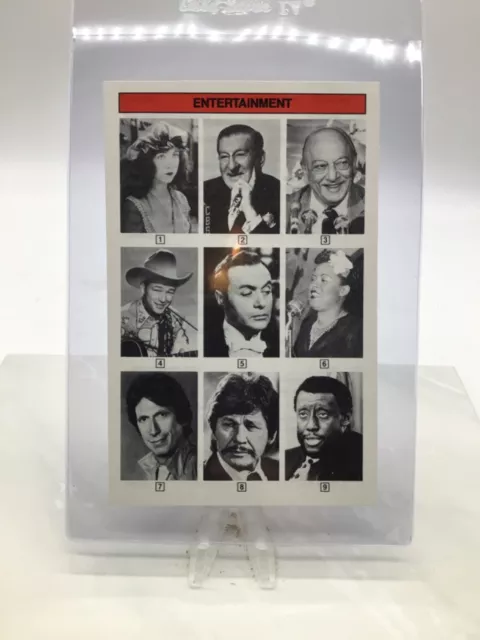 1985 WHOOZIT? ROY Rogers/Billie Holiday/Charles Bronson $8.98 - PicClick