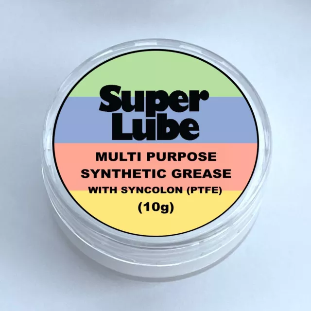 Super Lube (10g) Multi Purpose Synthetic Grease with Syncolon PTFE with Brush