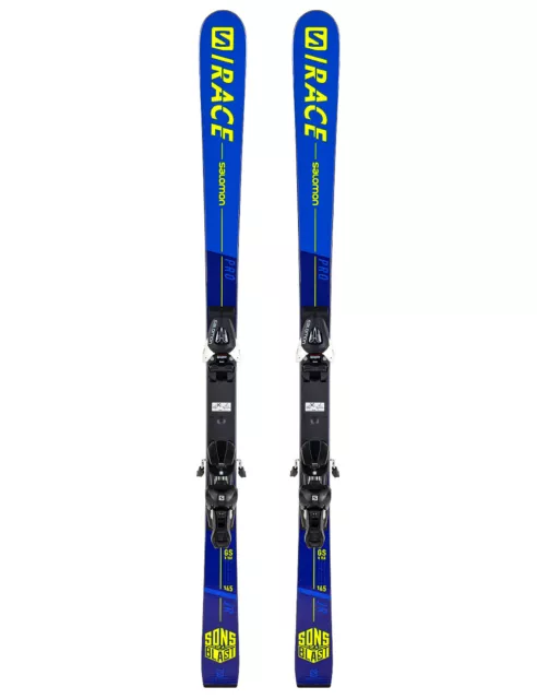 SALOMON S/RACE PRO GS Jr+ SALOMON NL7 Neue Ski Sport Kinderski Junior Gigant Ski