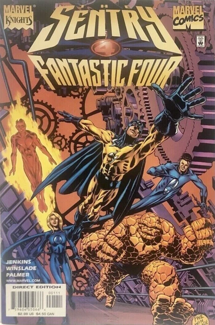 THE SENTRY FANTASTIC Four Spider-Man The Void X-Men Comic Set of 4 ...