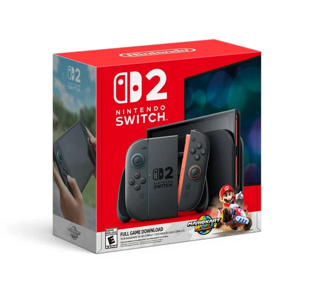 NINTENDO SWITCH 2 Console Mario Kart World Bundle *PRE-ORDER* $910.32 ...