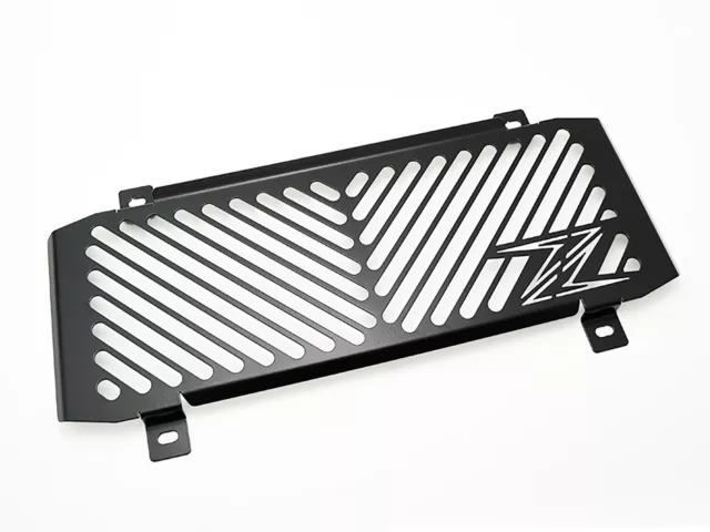 ZIEGER Kühlergrillabdeckung kompatibel mit Kawasaki Z650 / RS Logo schwarz