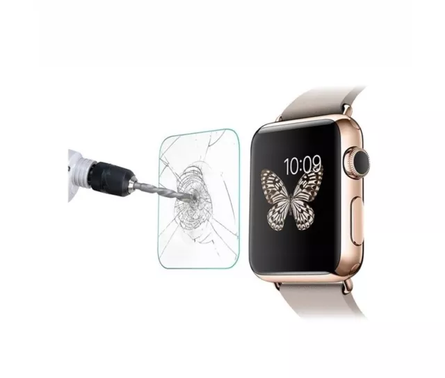 PROTECTOR de PANTALLA CRISTAL TEMPLADO 0.3mm 2.5D PARA APPLE WATCH 42mm