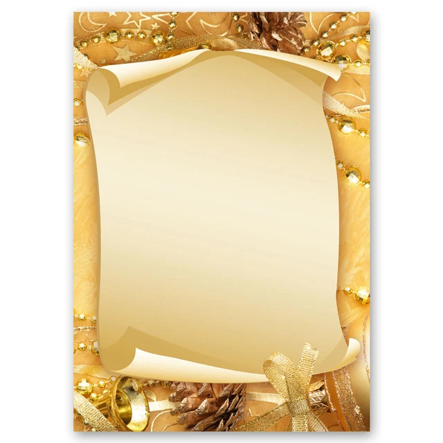 Briefpapier-Sets FROHE WEIHNACHTEN 2
