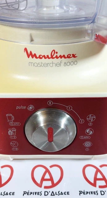 Contenitore Da 3 Litri Per Robot Da Cucina Moulinex Masterchef 8000 – Ciotola In Plastica, Ricambio Originale, Adatto A Vari Modelli FP659
