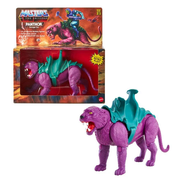 Mattel Maîtres De L'Univers MOTU Origines Battle Cat Cringer Figurine 5