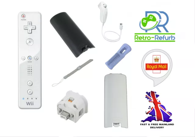 Genuine Nintendo Wii Remote Official Parts Controller Nunchuck Motion Plus Strap