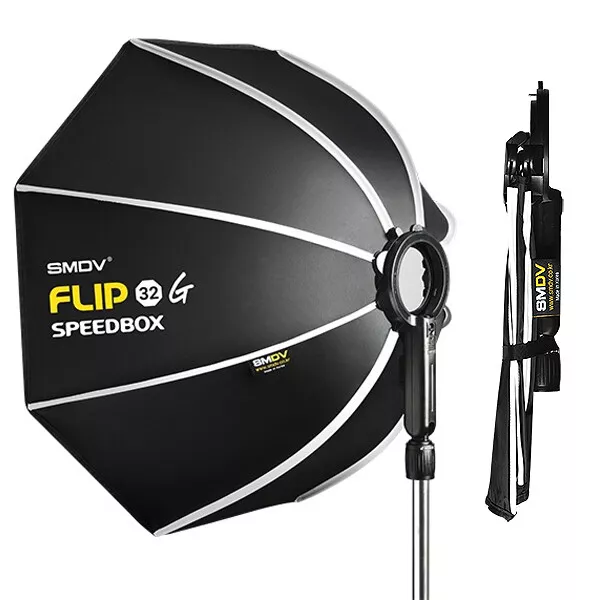 SMDV SPEED-BOX FLIP32G Quick Soft-box Diffuser for S-Light S-Lite Quantum Flash