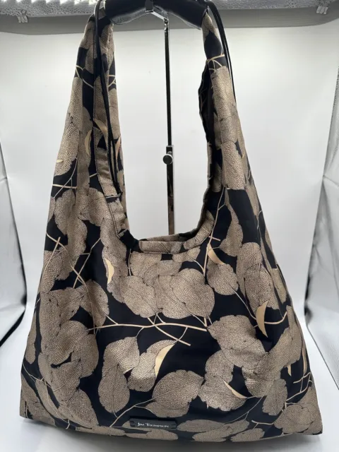 Jim Thompson Silk Floral Shoulder Hobo Slouchy Handbag