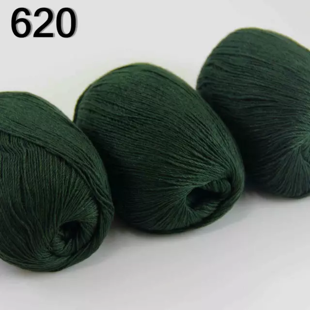 Sale Luxurious Soft 3x50g Mongolian 100%Cashmere Hand Knit Wool Crochet Yarn 20