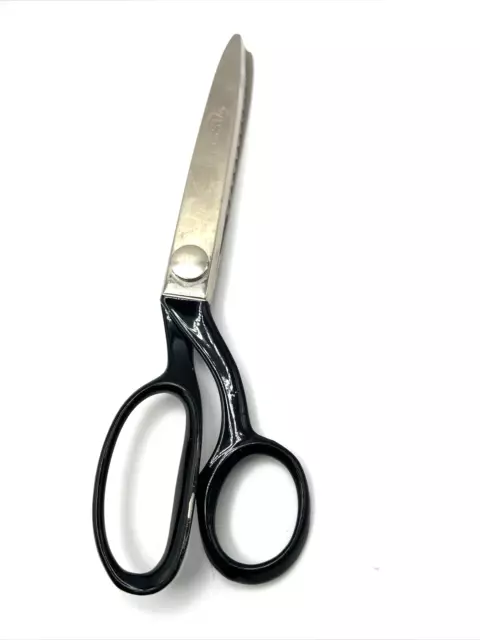 Vintage Wiss Pinking Shears Scissors Sewing Cb9 Usa Left-Handed