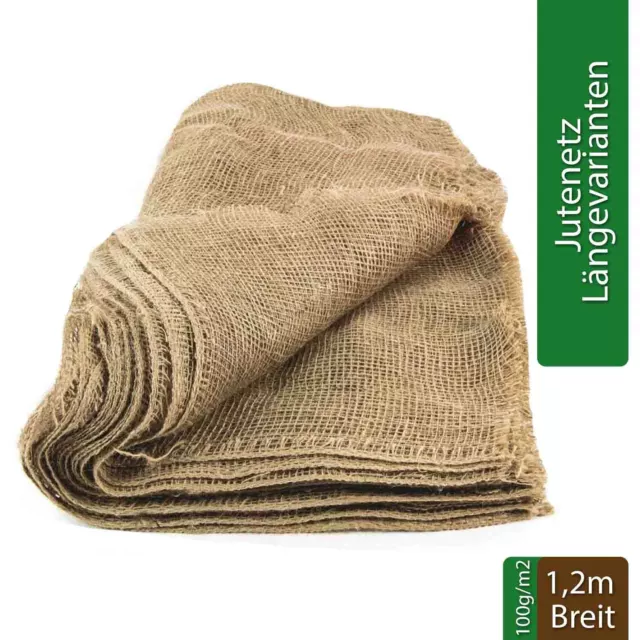 Jute-Netz 100 % Natürlicher (1,38€ - 6,00€ /m2) Ökologischer Naturbelassener