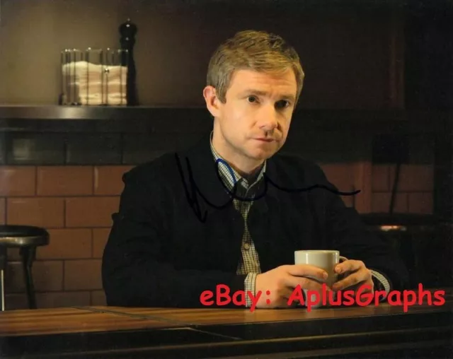 MARTIN FREEMAN... Sherlock's Dr. Watson -  SIGNED