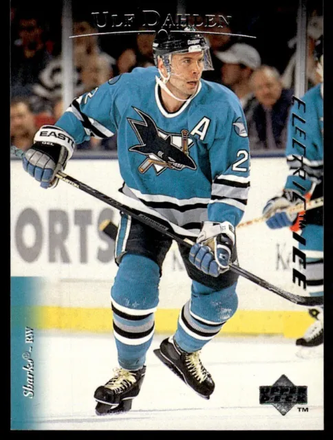 1995-96 Upper Deck Electric Ice Ulf Dahlen San Jose Sharks #381 R8