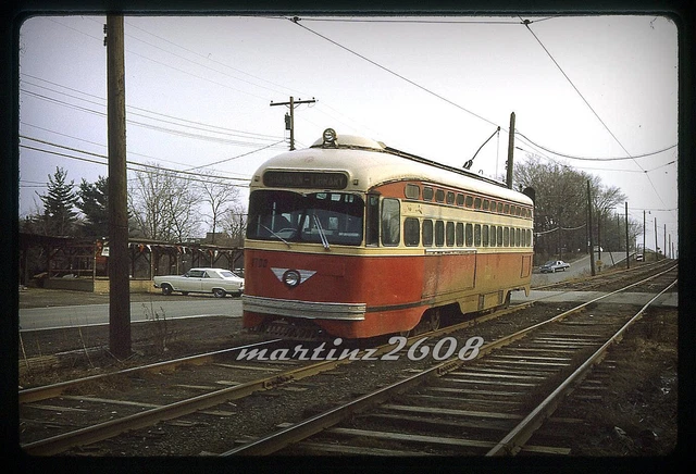 (Ym) Orig. Traktion/Trolley Rutsche Pittsburgh Eisenbahngesellschaft (Prc) 1700
