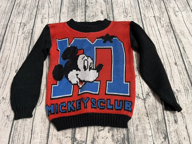 Vintage Mickey’s Club 1980's VBH Just4 Pullover Sweater  Size 4