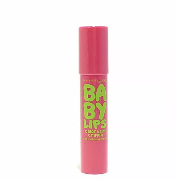 Baby Lippen Farbe Balsam Bleistift 015 Erdbeer Pop von Maybelline