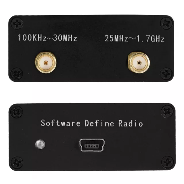 RTL-SDR Receiver Full Band Radio Software 100KHz-1.7GHz HF FM/AM RTL-SDR