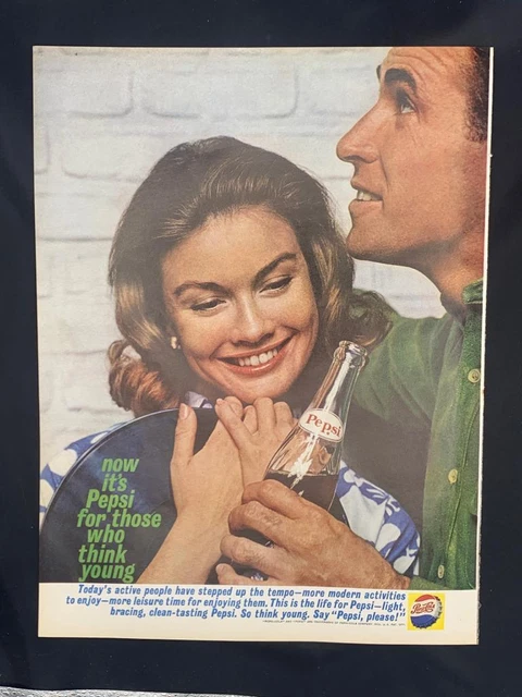 Magazine Ad* - 1961 - Pepsi
