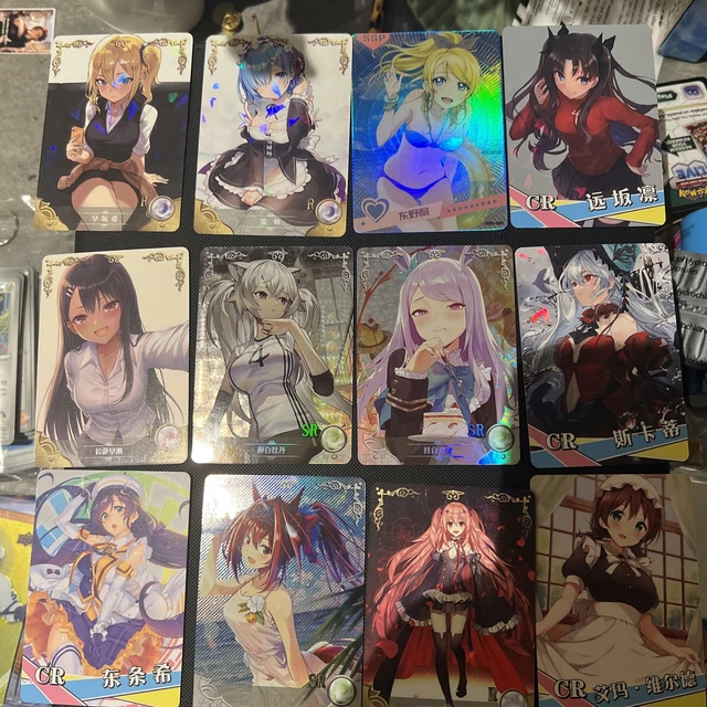 thumbnail image 2 of 9x DARLING In The FRANXX Doujin Cards – Goddess Story Series – Holo Foil – Custom Waifu Cards – Hiro, Zerotwo, Ichigo 2 of 6