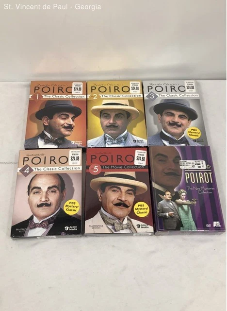 (未使用･未開封品)Agatha Christie&#39;s Poirot: Classic Collection 2 [DVD] Agatha Christie's Poirot: The Classic Collection - Set 2