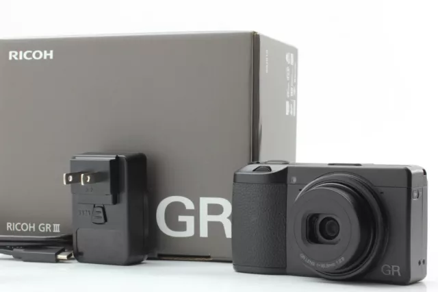[Top Mint in Box]  Ricoh GR III 24.2MP APS-C Compact Digital Black Camera Japan