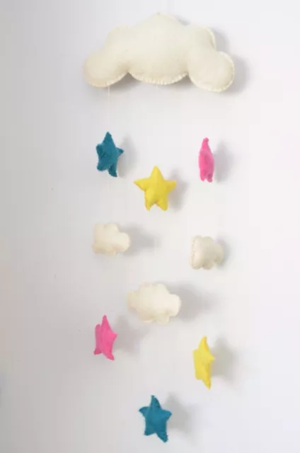 Colorful Garland Mobiles Felt wall hangings mobile decoration Wall Hanging felt