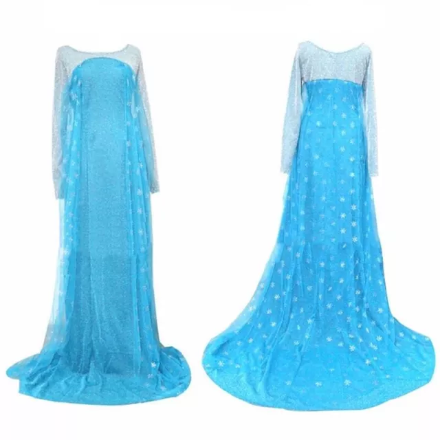 Vestito hotsell elsa adulto