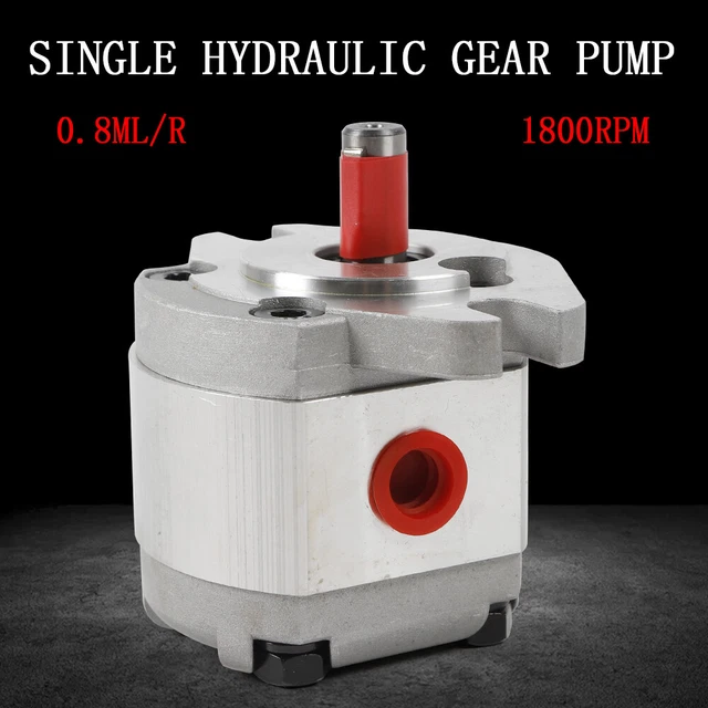 HYDRAULIC GEAR PUMP Flat Keyed Shaft SAE Flange Mounting Mini High