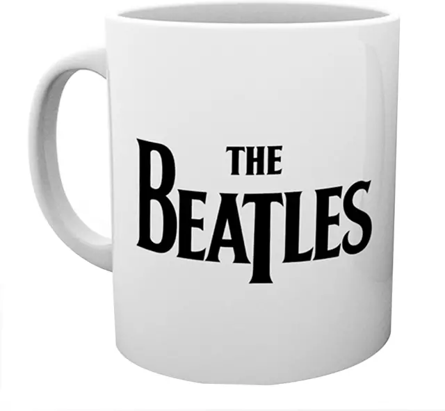 GBeye The Beatles Logo Ceramic Coffee Tea Mug 11 Oz. Music Artist Band Drinkware