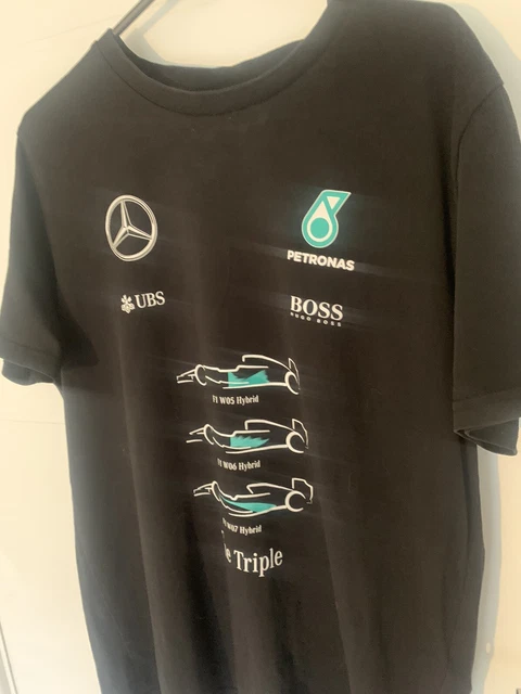 POLO D'ÉQUIPE MERCEDES - AMG PETRONAS FORMULA ONE - Blanc
