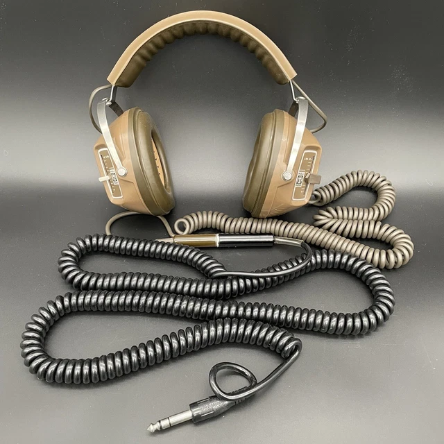 VINTAGE KOSS K6 LC Dynamic Stereo Headphones 1971 Dual Volume Free