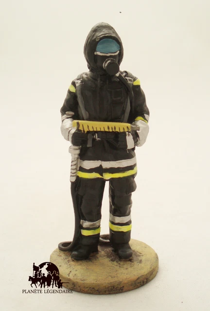 Figurine Del Prado - Pompier De Berlin Allemagne 2003 - Collection Pompiers Du Monde