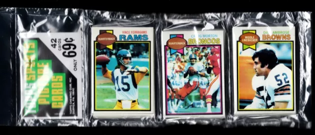 1979 Topps football rack pack