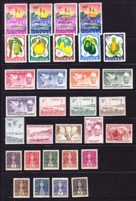 Guinee. good mix. see 2 scans.   L9078 2