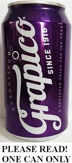 Buffalo Rock Grapico 355ml Kann 2021 Birmingham Alabama's Geschmack Von Southern