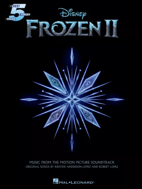 Frozen 2 Five-Finger Piano Songbook from Movie Soundtrack Five Finger 000329705