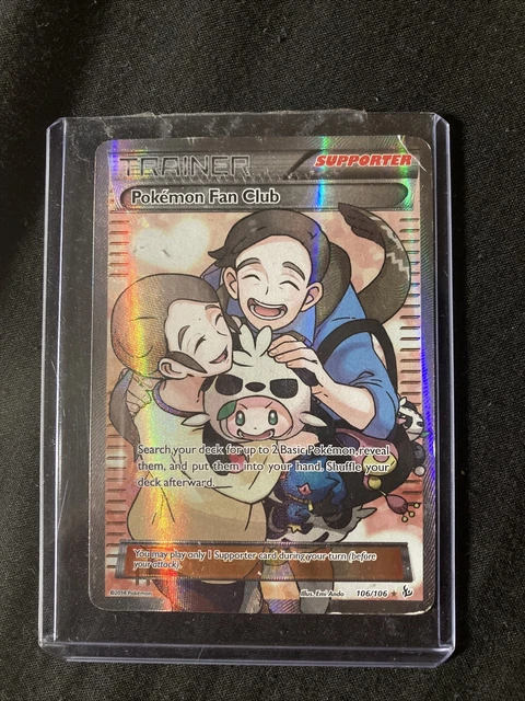 Pokemon Fan Club Full Art Flashfire 106/106 (NM) Near Mint Pokemon